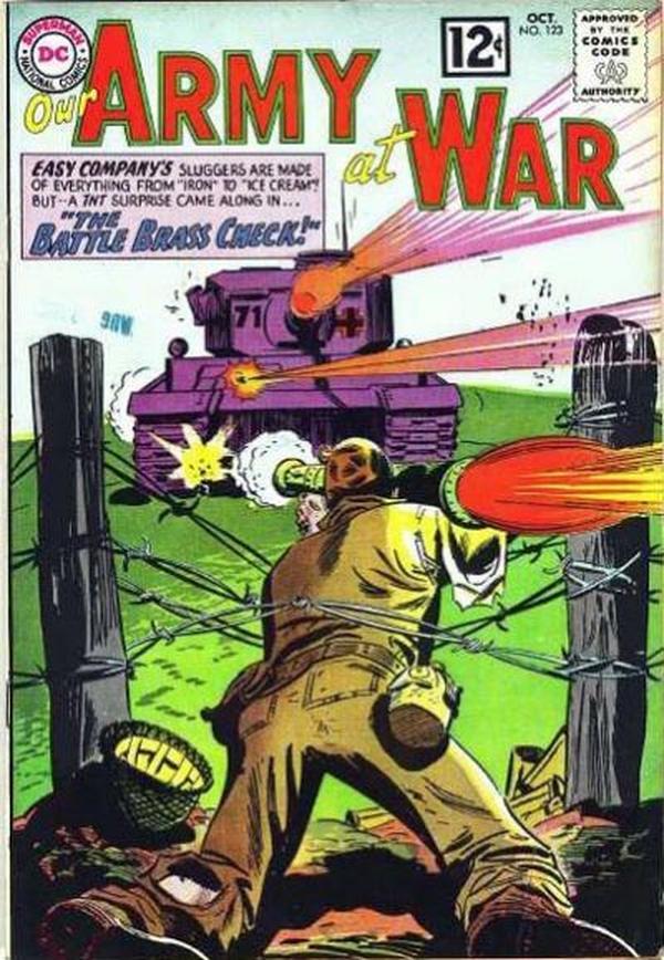 Cover of Our Army at War #123