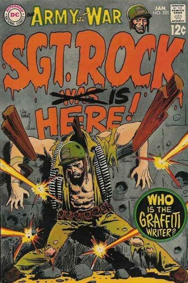 Cover of Our Army at War #201