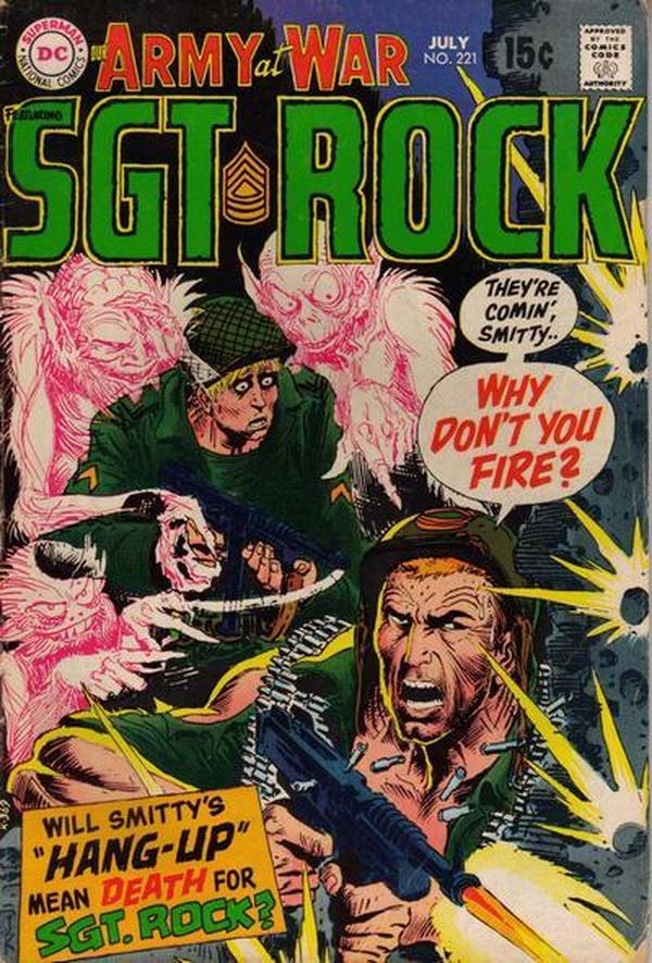 Cover of Our Army at War #221