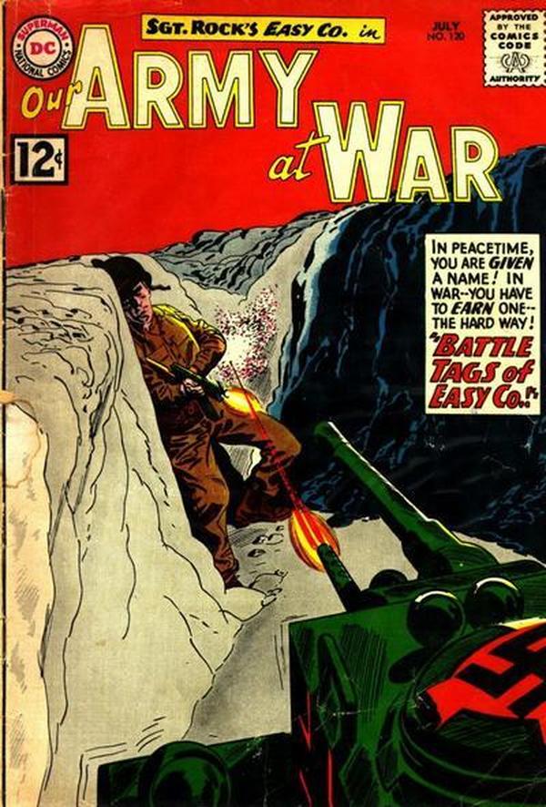 Cover of Our Army at War #120