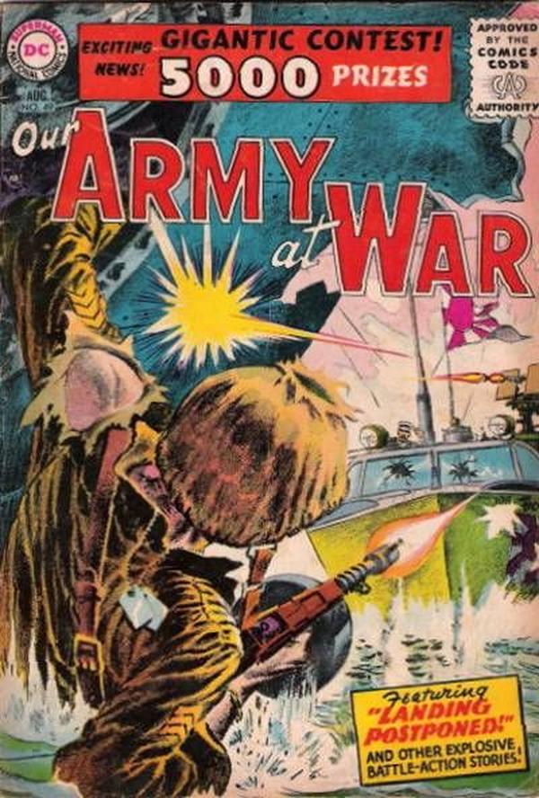 Cover of Our Army at War #49