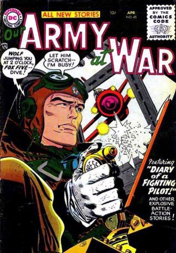 Cover of Our Army at War #45