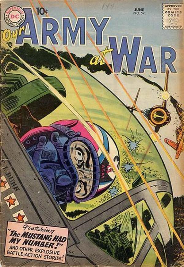 Cover of Our Army at War #59