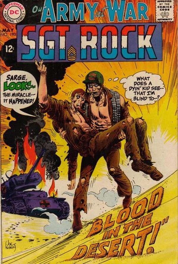 Cover of Our Army at War #193