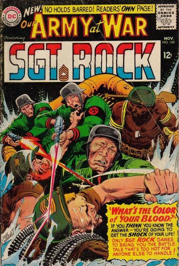 Cover of Our Army at War #160