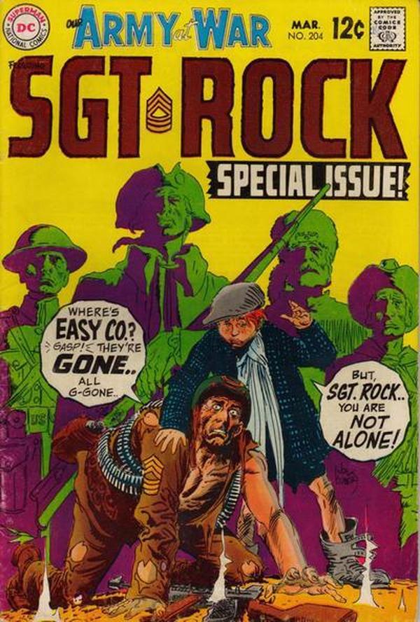 Cover of Our Army at War #204