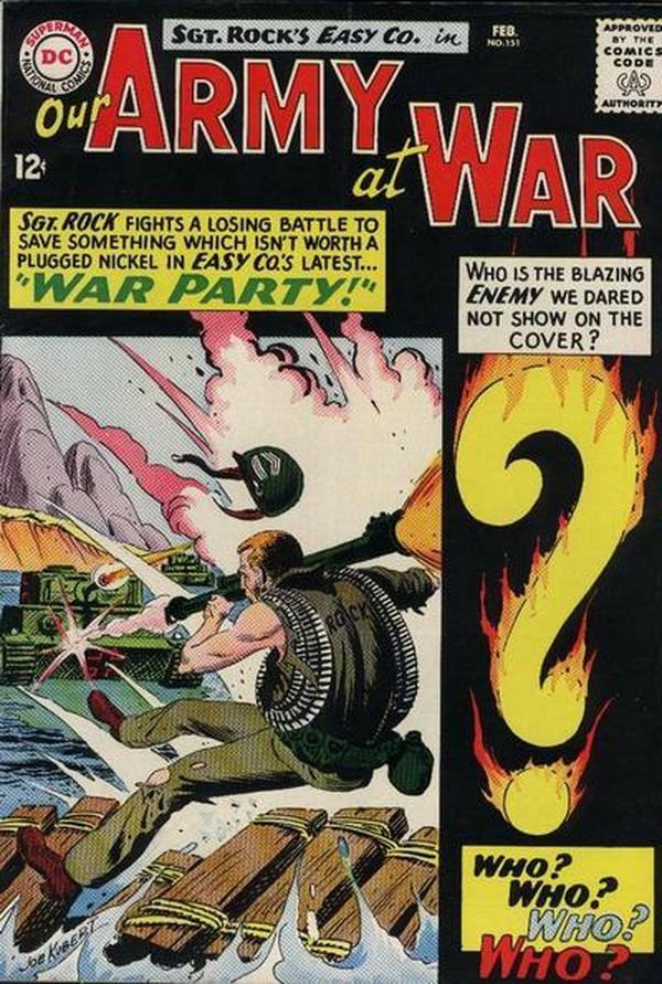 Cover of Our Army at War #151