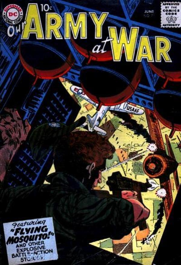 Cover of Our Army at War #71