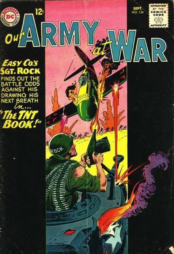 Cover of Our Army at War #134