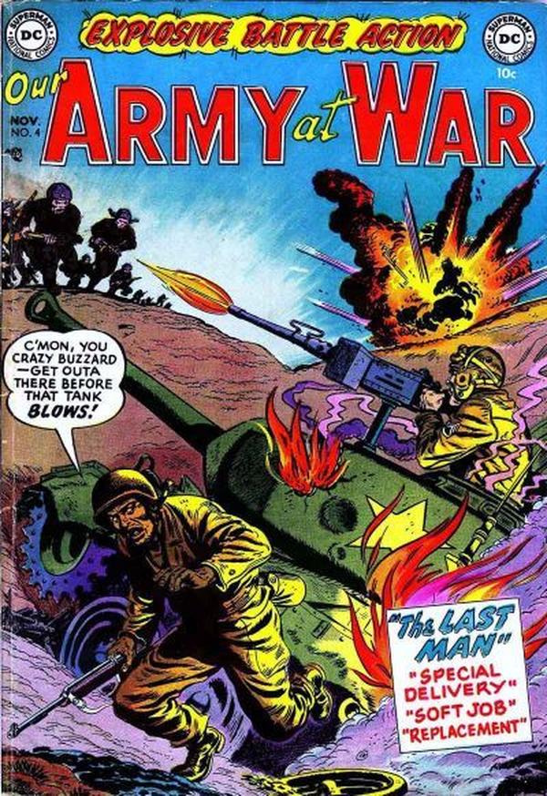 Cover of Our Army at War #4