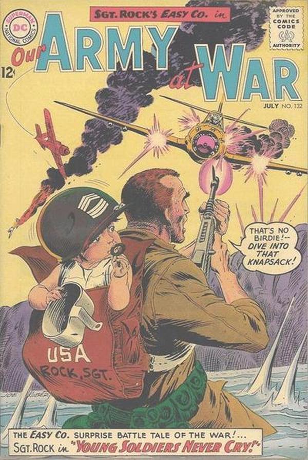 Cover of Our Army at War #132