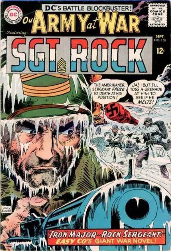 Cover of Our Army at War #158