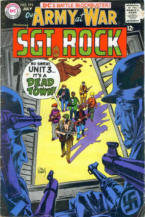 Cover of Our Army at War #195