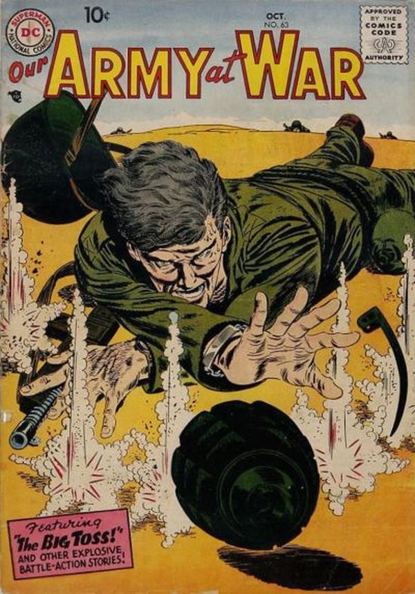 Cover of Our Army at War #63