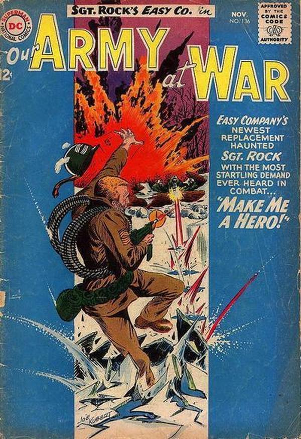 Cover of Our Army at War #136