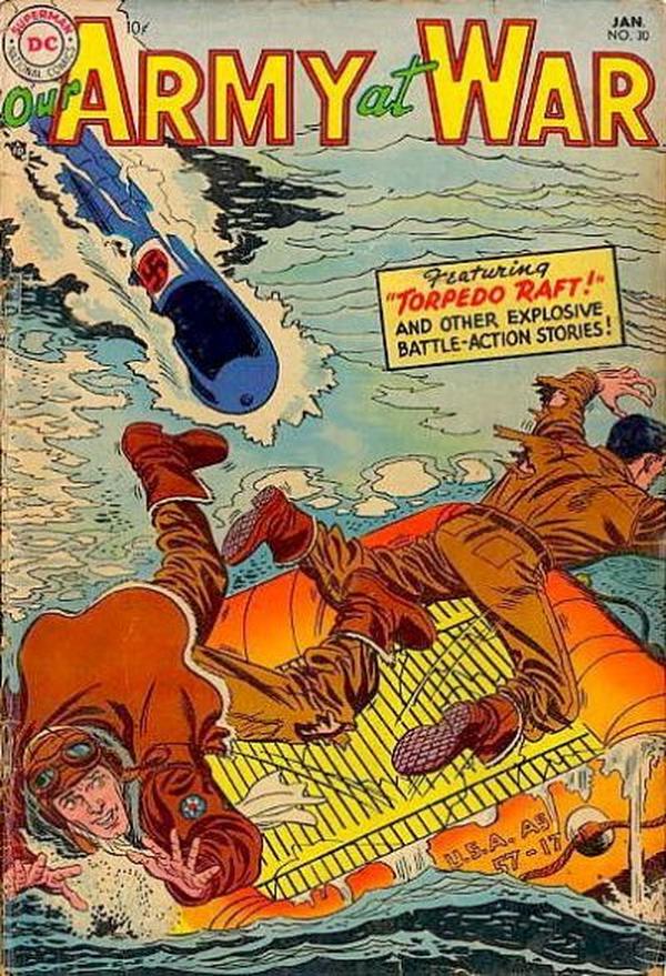 Cover of Our Army at War #30