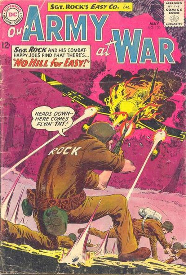 Cover of Our Army at War #130