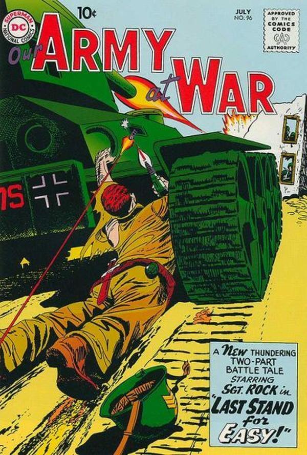 Cover of Our Army at War #96