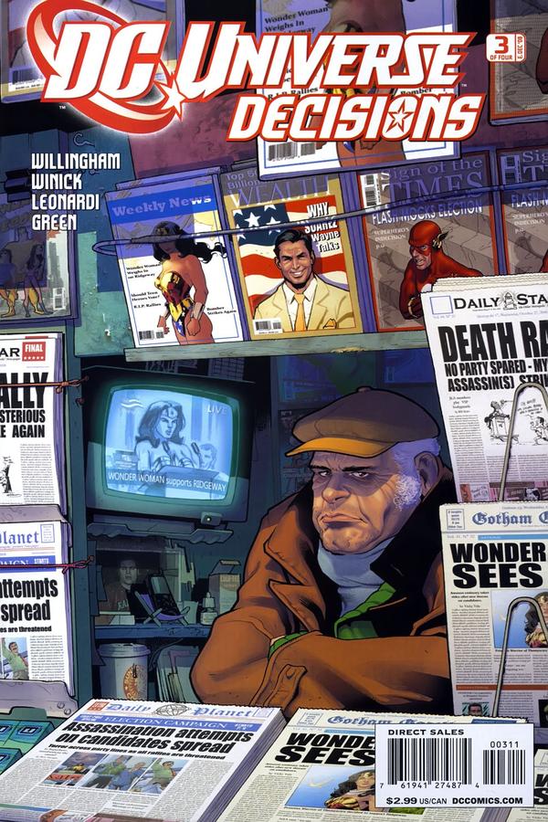 DC Universe: Decisions (2008) #3