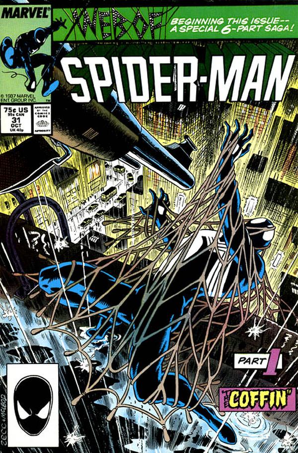 Web of Spider-Man (1985) #31 cover