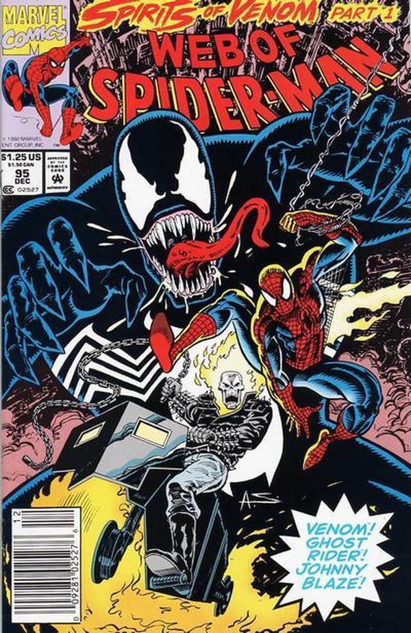 Cover of Web of Spider-Man #95