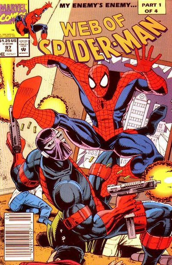 Web of Spider-Man (1985) #97 cover