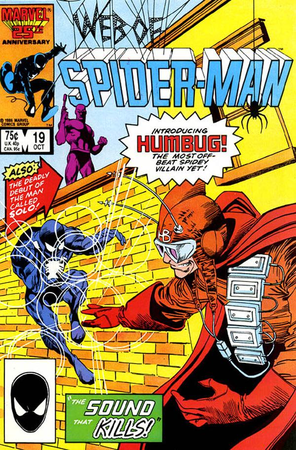Web of Spider-Man (1985) #19 cover