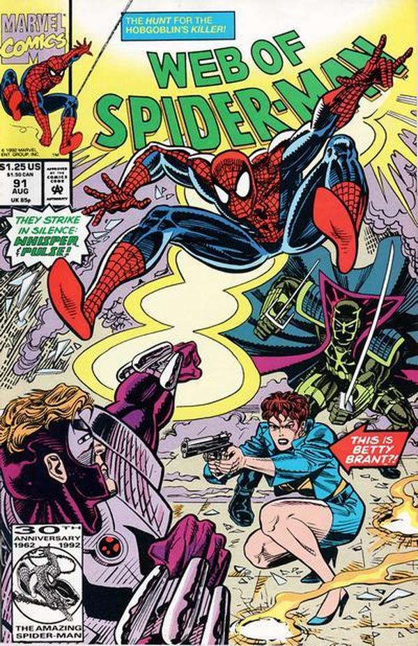 Web of Spider-Man (1985) #91 cover