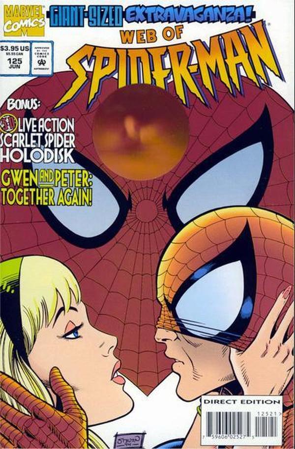 Web of Spider-Man (1985) #125 cover