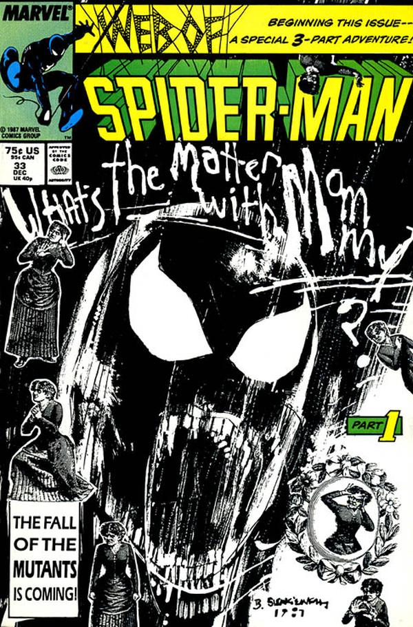 Web of Spider-Man (1985) #33 cover