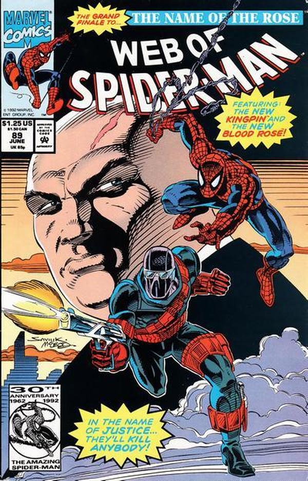 Web of Spider-Man (1985) #89 cover