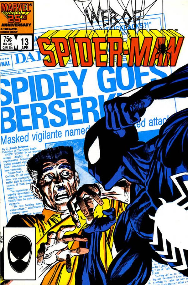 Web of Spider-Man (1985) #13 cover