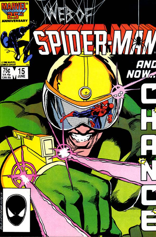 Web of Spider-Man (1985) #15 cover