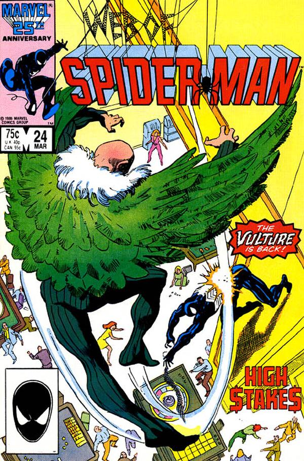 Web of Spider-Man (1985) #24 cover