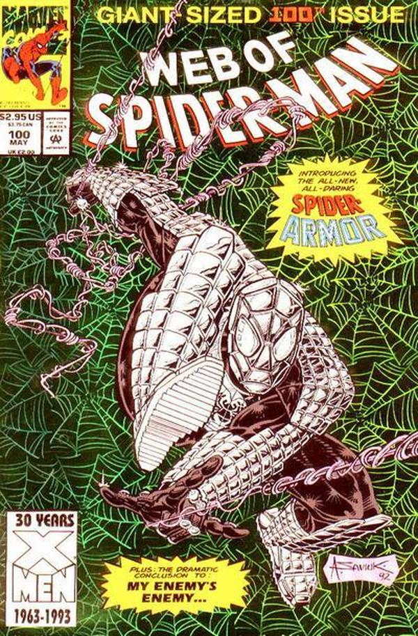 Web of Spider-Man (1985) #100 cover