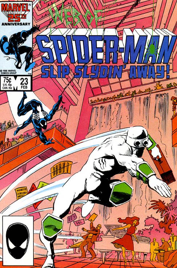 Web of Spider-Man (1985) #23 cover