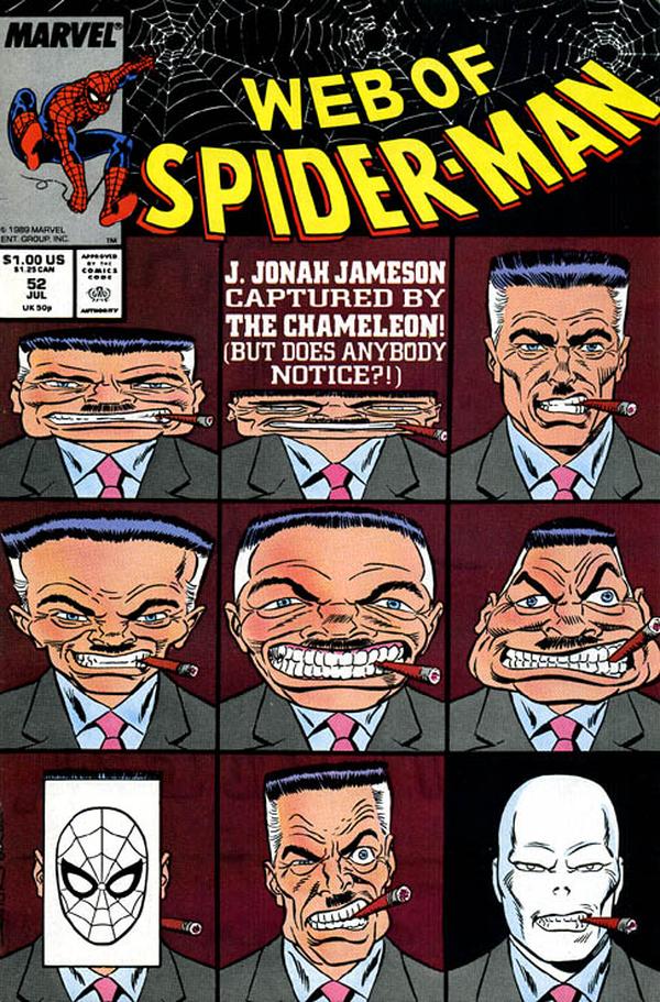 Web of Spider-Man (1985) #52 cover