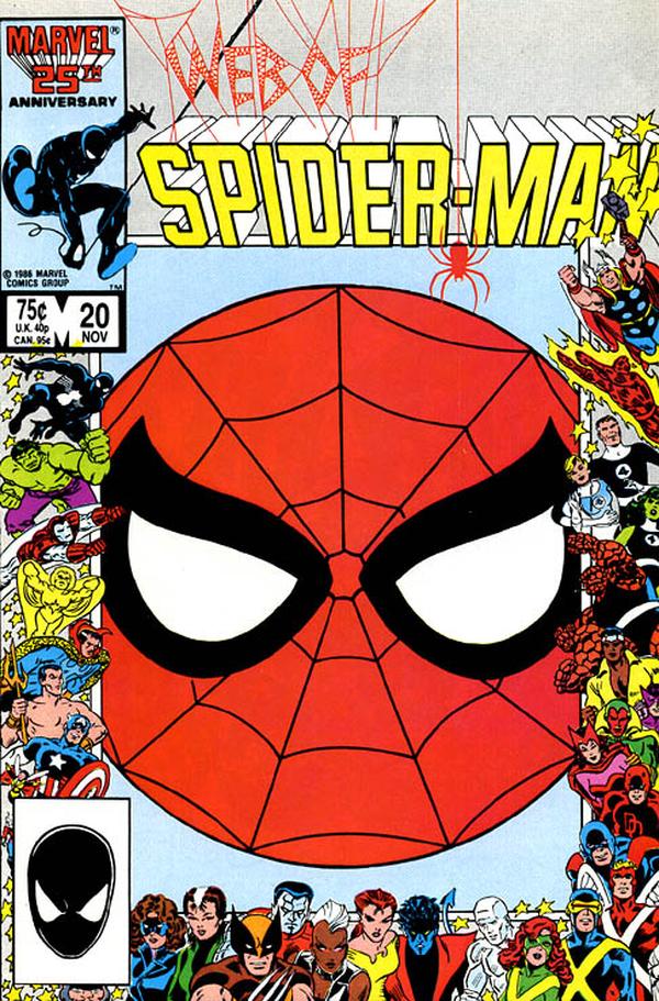 Web of Spider-Man (1985) #20 cover