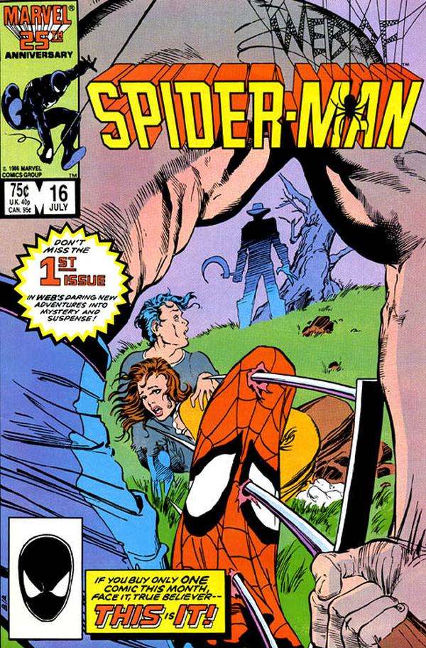 Web of Spider-Man (1985) #16 cover