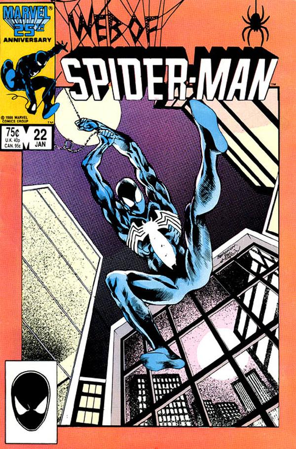 Web of Spider-Man (1985) #22 cover