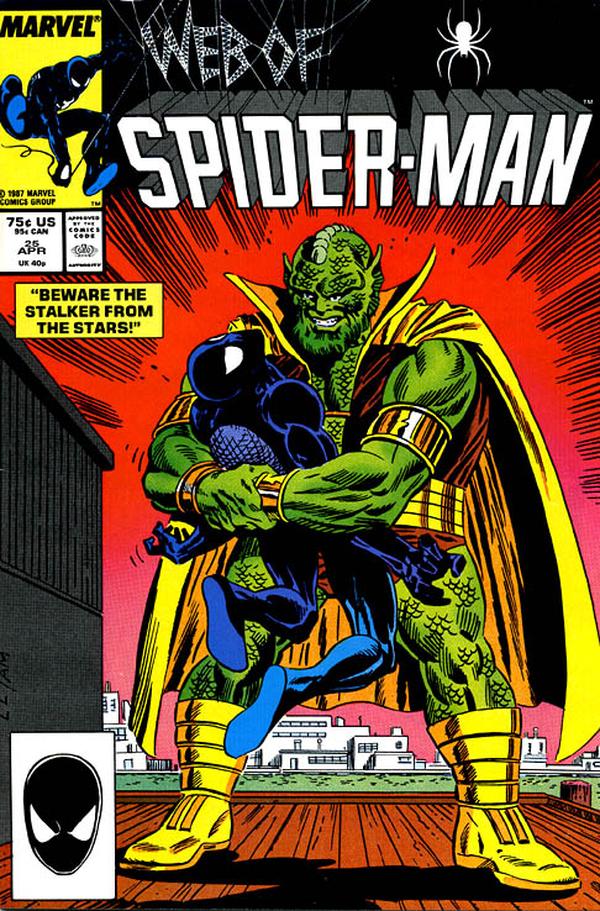 Web of Spider-Man (1985) #25 cover