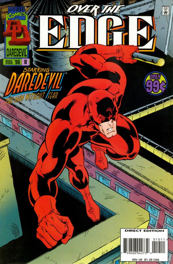 Over the Edge (1995) #10 cover