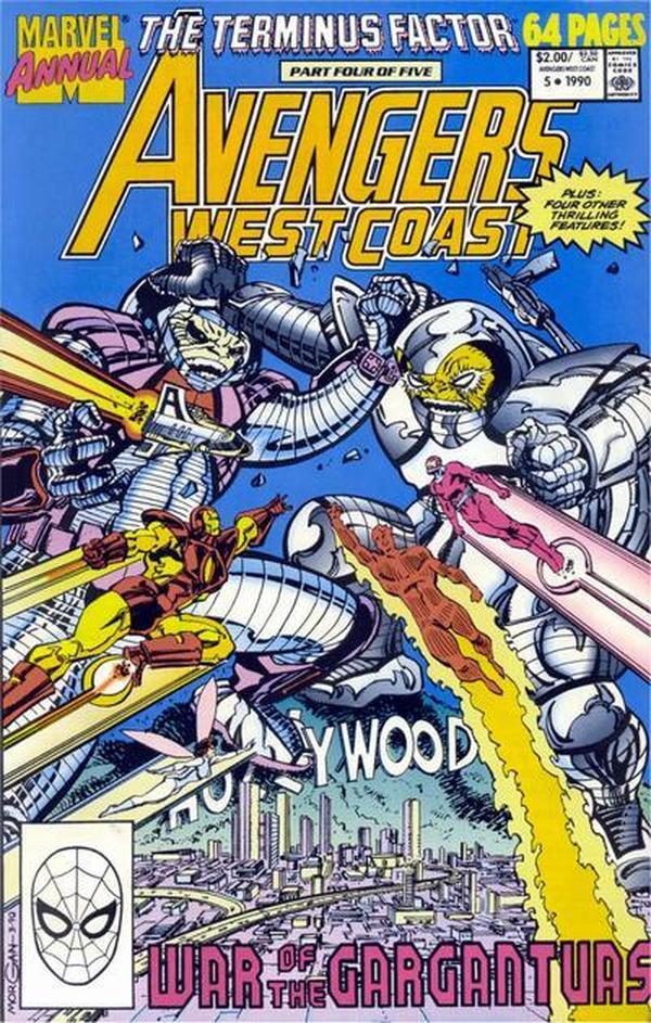 Avengers West Coast Annual (1989) #5