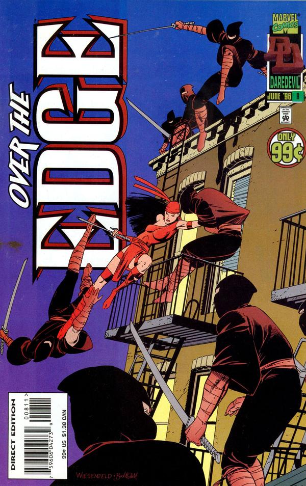 Over the Edge (1995) #8 cover