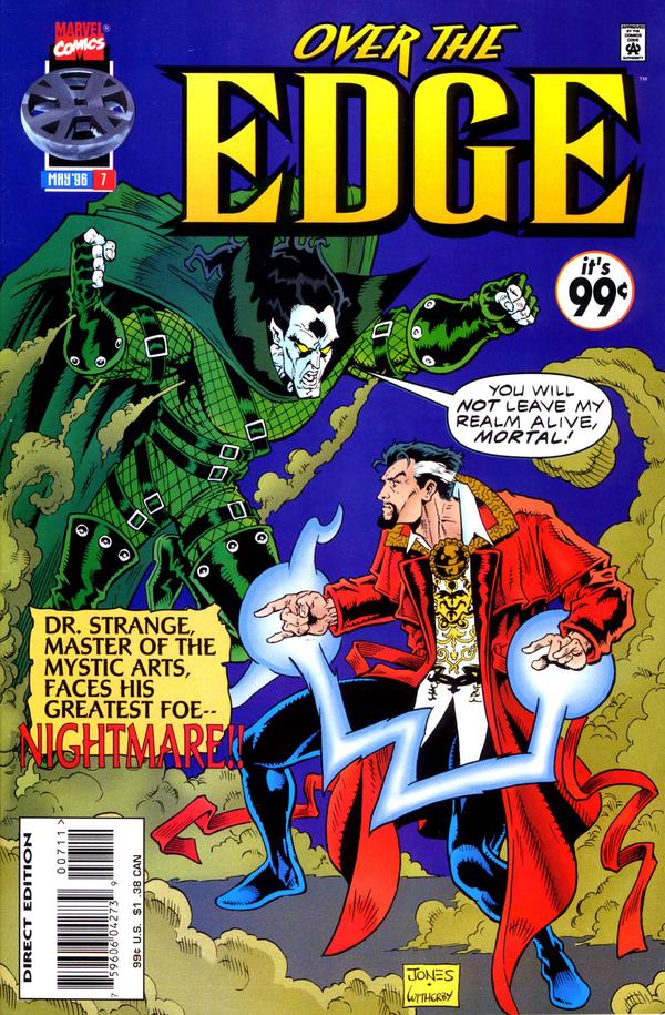Over the Edge (1995) #7 cover