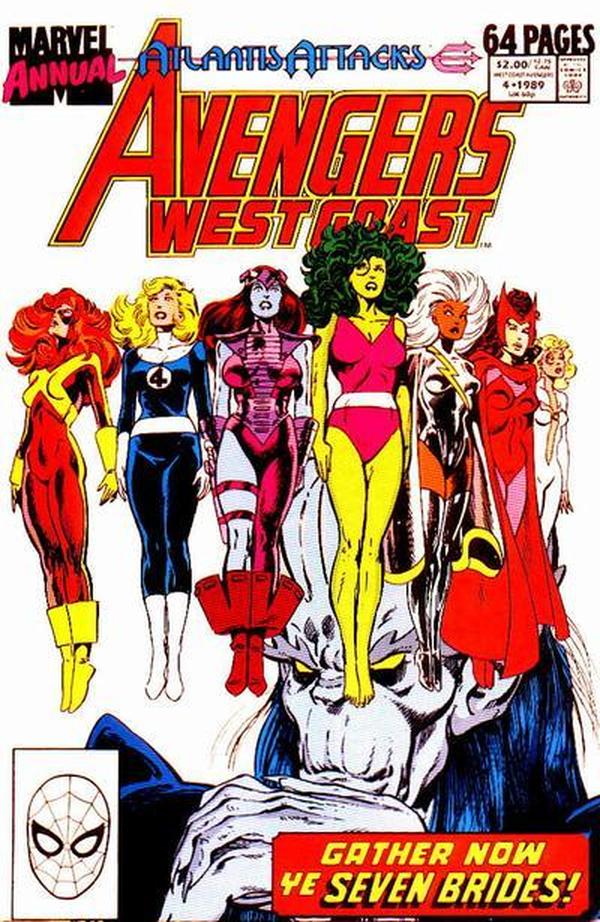 Avengers West Coast Annual (1989) #4