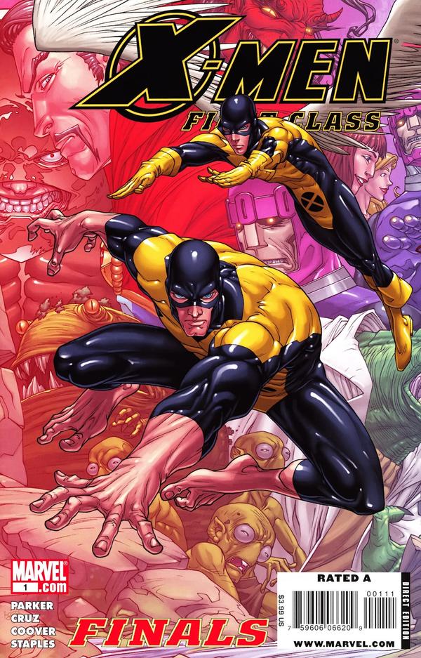 X-Men: First Class Finals (2009) #1 cover