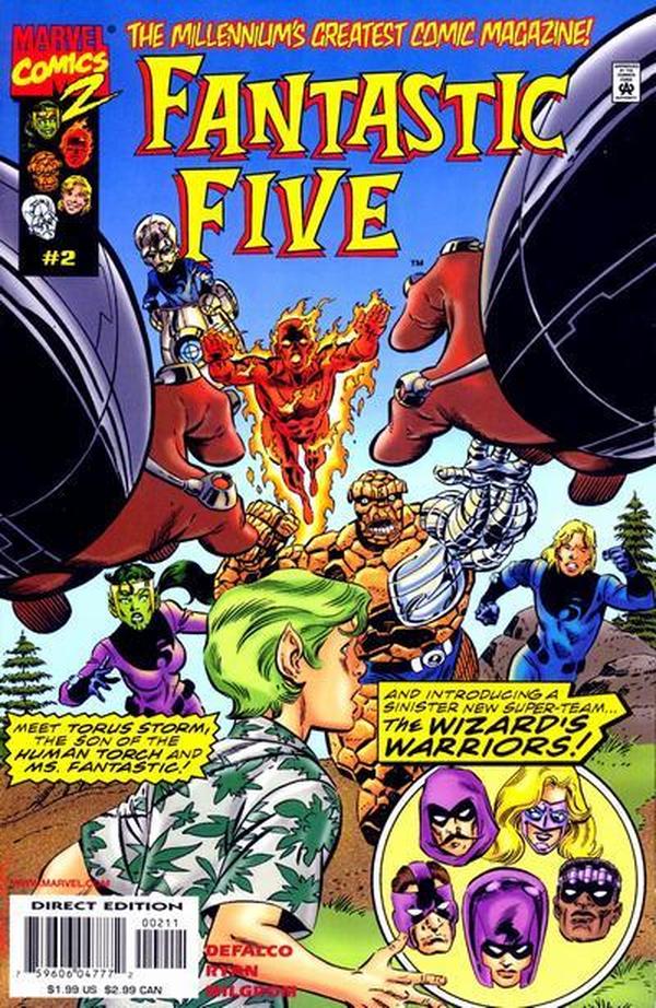 Cover of Fantastic Five #2