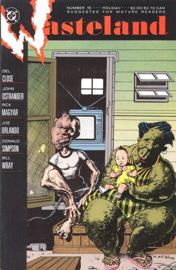 Wasteland (1987) #15 cover