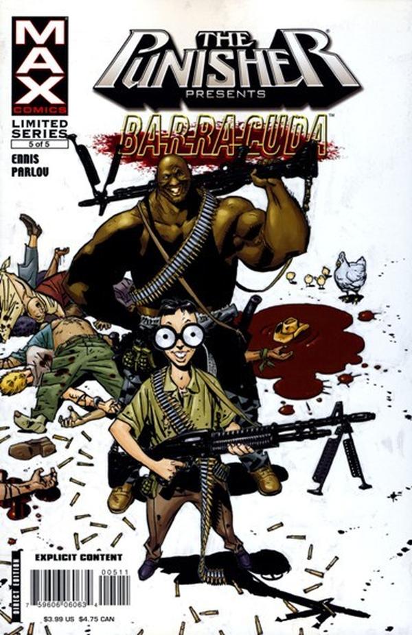 The Punisher Presents: Barracuda Max #5 cover